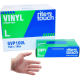 PF-Clear Vinyl Gloves - Large- 100 in box / cs of 10boxes